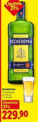 Lidl Becherovka nabídka