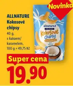Lidl ALLNATURE Kokosové chipsy nabídka