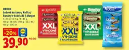 Lidl ORION Ledové kaštany / Kofila / Banány v čokoládě / Margot nabídka