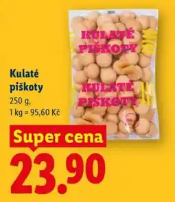 Lidl Kulaté piškoty nabídka