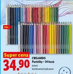 Lidl CRELANDO PASTELKY – 24 KUSŮ nabídka