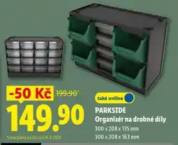 Lidl PARKSIDE Organizér na drobné díly nabídka
