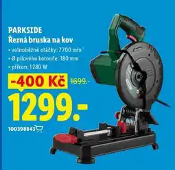 Lidl Parkside Řezná bruska na kov nabídka