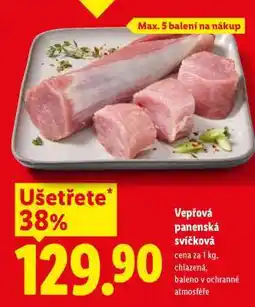 Lidl Vepřová panenská svíčková nabídka