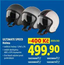 Lidl ULTIMATE SPEED Helma nabídka
