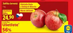 Lidl Jablka červená nabídka
