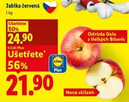 Lidl Jablka červená nabídka