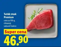 Lidl Tuňák steak Premium nabídka