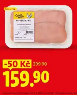 Lidl Čerstvé kuřecí prsíní řízky XXL nabídka