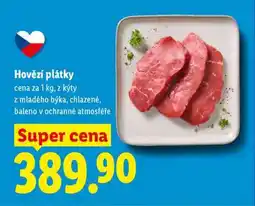 Lidl Hovězí plátky nabídka