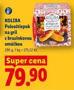 Lidl KOLIBA Polooštiepok na gril s brusinkovou omáčkou nabídka