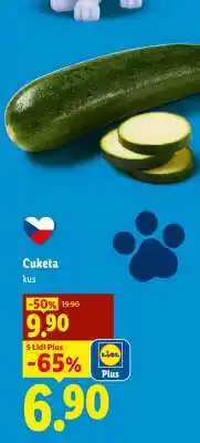 Lidl CUKETA nabídka