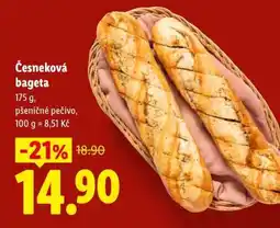 Lidl ČESNEKOVÁ BAGETA nabídka