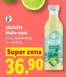 Lidl SOLEVITA Mojito nápoj nabídka