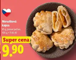Lidl Meruňková kapsa nabídka