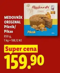 Lidl Medovník Original Piknik / Pikao nabídka