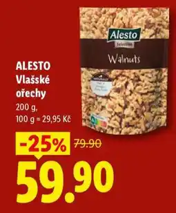 Lidl Alesto VLAŠSKÉ OŘECHY nabídka