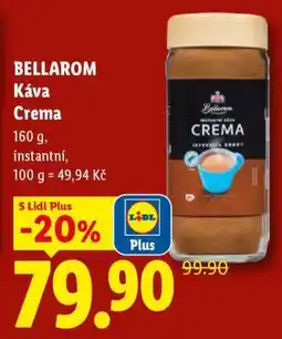 Lidl BELLAROM Káva Crema nabídka