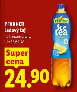 Lidl Pfanner Ledový čaj nabídka