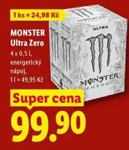 Lidl Monster Ultra Zero nabídka