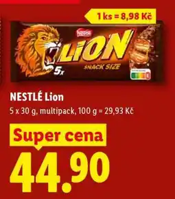 Lidl Nestlé Lion nabídka