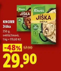 Lidl Knorr jíška nabídka