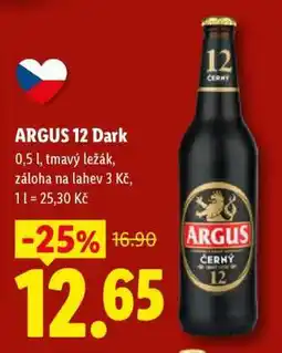 Lidl ARGUS 12 DARK nabídka
