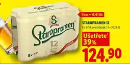 Lidl Staropramen 12 nabídka