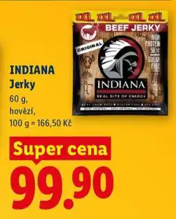 Lidl INDIANA JERKY nabídka