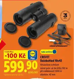 Lidl CRIVIT Dalekohled 10x42 nabídka