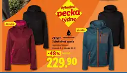 Lidl CRIVIT SOFTSHELLOVÁ BUNDA nabídka