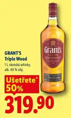Lidl Grant‘s Triple Wood nabídka