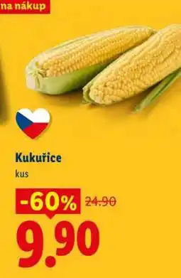 Lidl Kukuřice nabídka