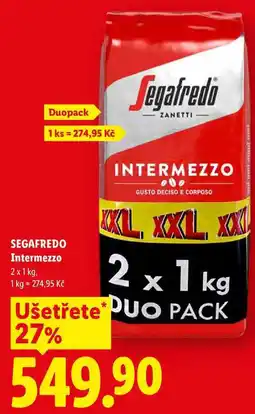 Lidl SEGAFREDO Intermezzo nabídka