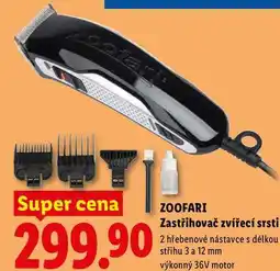 Lidl ZOOFARI Zastřihovač zvířecí srsti nabídka