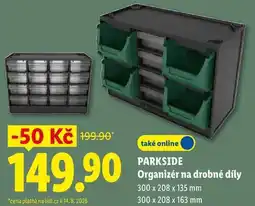 Lidl PARKSIDE Organizér na drobné díly nabídka