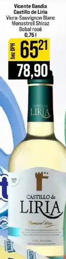 Jip Vicente Gandia Castillo de Liria Viura-Sauvignon Blanc Monastrell Shiraz nabídka
