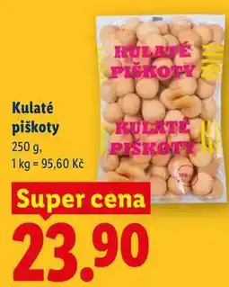 Lidl Kulaté piškoty nabídka