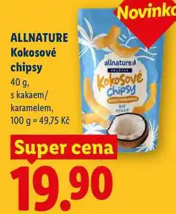 Lidl ALLNATURE Kokosové chipsy nabídka