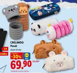 Lidl CRELANDO Penál, různé druhy nabídka