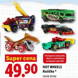 Lidl HOT WHEELS Autíčko *, různé druhy nabídka