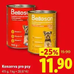 Lidl Konzerva pro psy nabídka