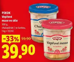 Lidl PIKOK Vepřové maso ve skle nabídka