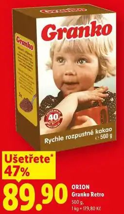 Lidl ORION Granko Retro nabídka