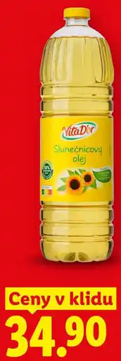 Lidl VitaDor Slunečnicový olej nabídka