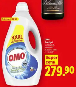 Lidl OMO Prací gel nabídka