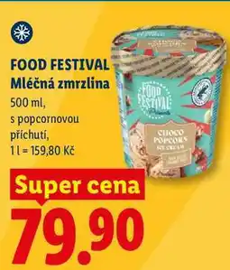 Lidl FOOD FESTIVAL Mléčná zmrzlina nabídka