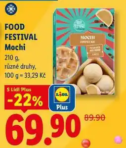 Lidl FOOD FESTIVAL Mochi nabídka