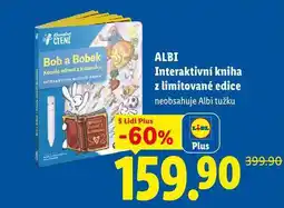Lidl ALBI Interaktivní kniha z limitované edice nabídka