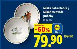 Lidl Miska Bob a Bobek / Mlsné medvědí příběhy nabídka